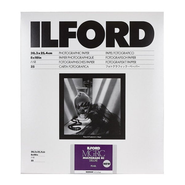 ILFORD　フォトグラフィックペーパー Amazon.com: Ilford Multigrade V RC Deluxe Pearl Surface Black